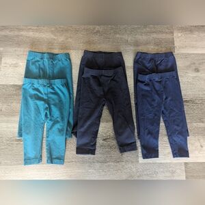 Lot of 6 Hanna Andersson Toddler Leggings Size 2T